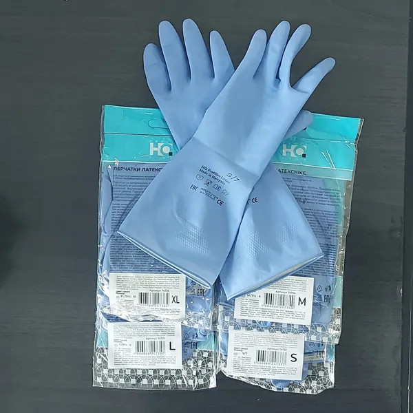 Перчатки химостойкие  (XL)